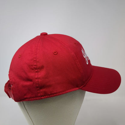 Outdoor Cap Baseball Red One Size Hoboken Public Schools Strapback Logo Hat