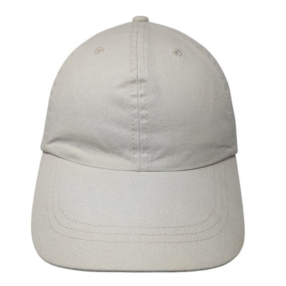 Joe Boxer Slideback Baseball Cap Beige One Size Adjustable 6 Panel Blank