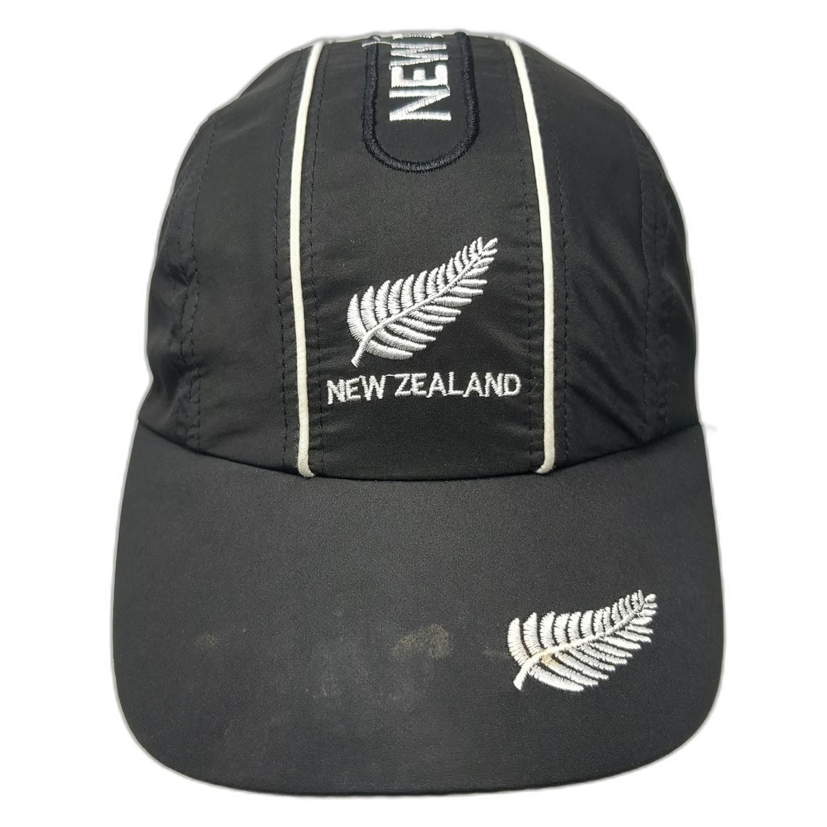 New Zealand Silver Fern Sport Baseball Cap Black One Size Strapback Hat