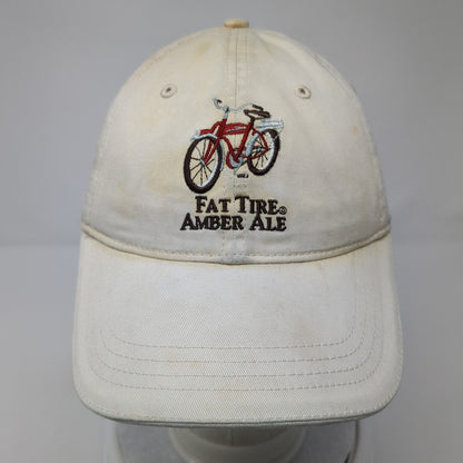 Fat Tire Amber Ale Strapback Hat Tan One Size New Belgium Brewing Co