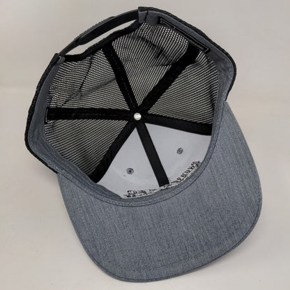 Nova-Tec Induistrial Supplies Snapback Trucker Hat Gray OS Mesh Back Richardson