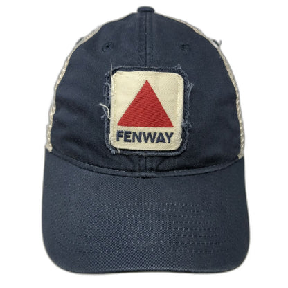 Legacy Chowdaheadz Blue Trucker Hat One Size Fenway Park Red Triangle Snapback