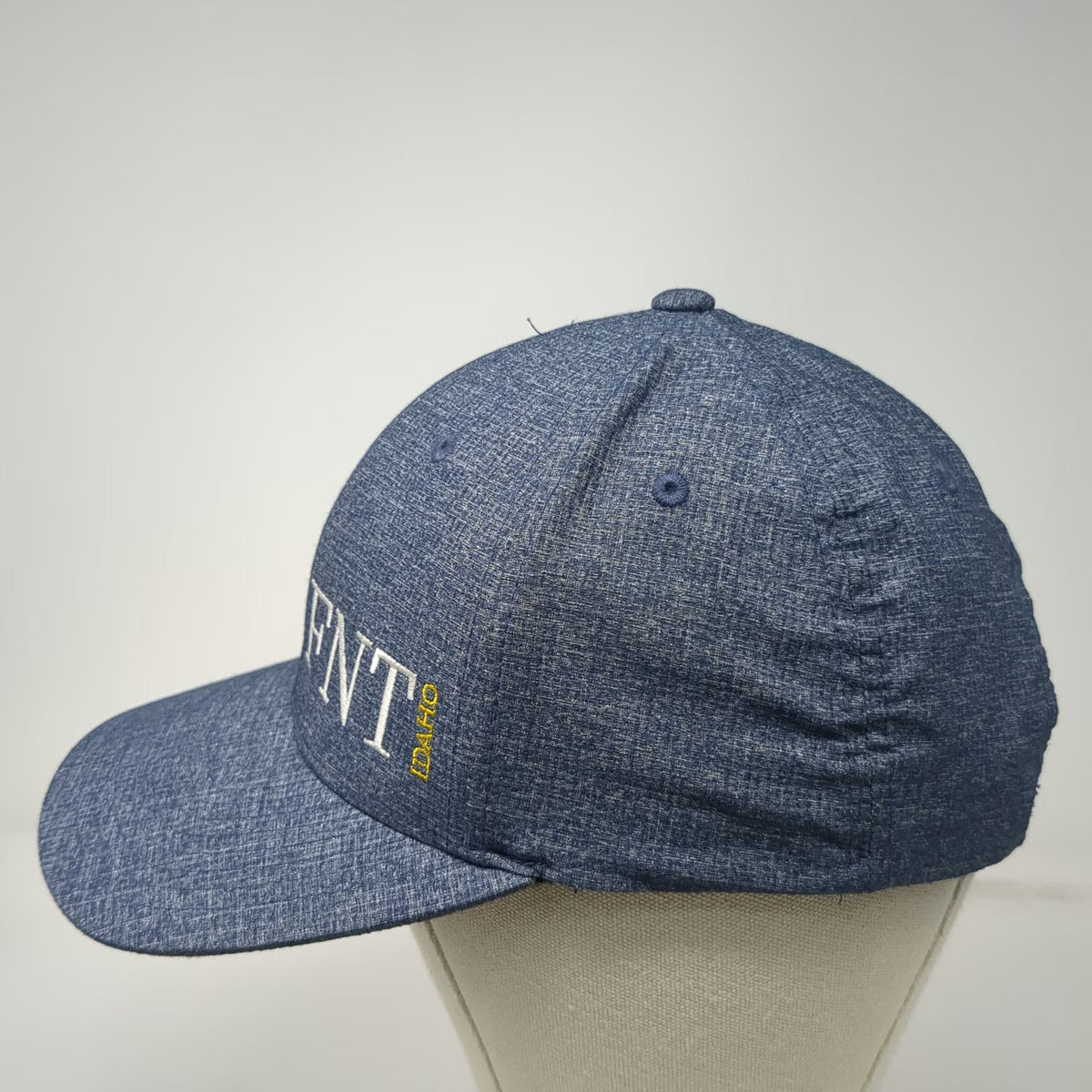 Port Authority Snapback Hat Blue OSFM FNT Idaho Flexfit 110 Polyester Structured