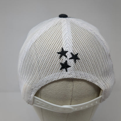 Uncle Nearest Premium Whiskey Snapback Hat Black One Size Mesh Back