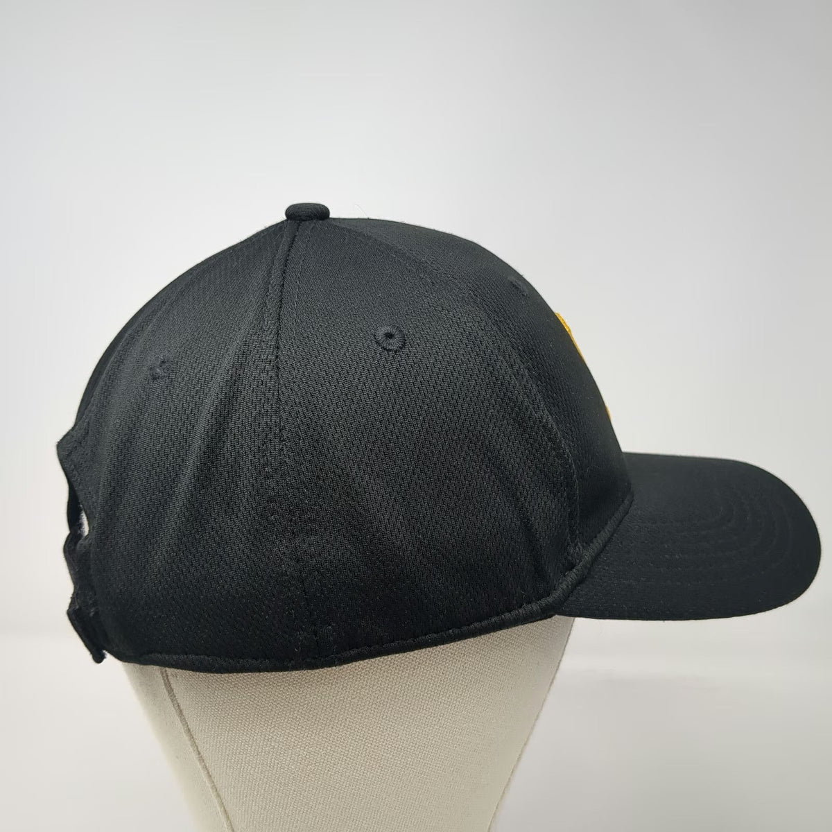 Pittsburgh Pirates MLB OC Sports Baseball Cap Black Yellow One Size OSFM Mesh