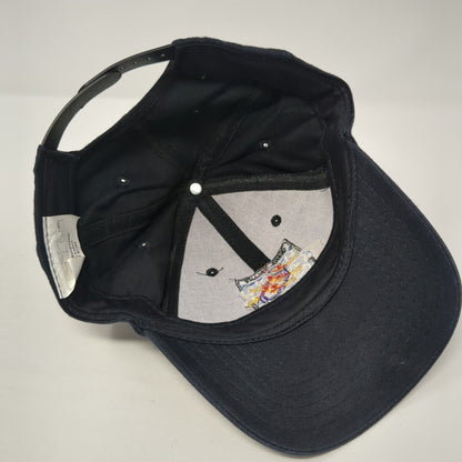 Bear Valley River Company Snapback Hat Blue One Size Adjustable Embroidered