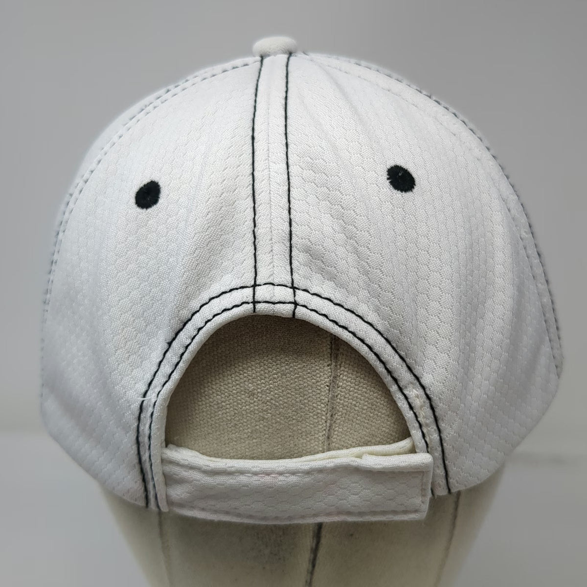 Jim Bryan Custom Caps White Baseball Cap One Size Farmers Elevator Strapback Hat
