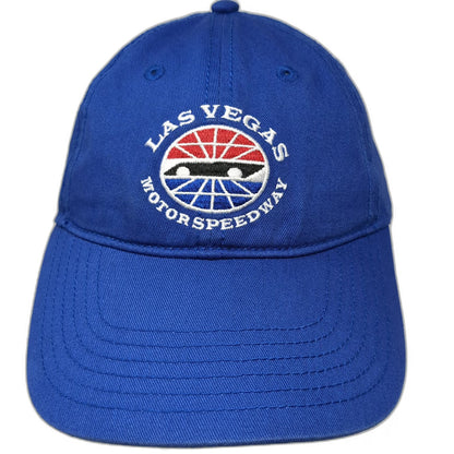 Las Vegas Motor Speedway Blue One Size Baseball Cap Racing Showplace Hat