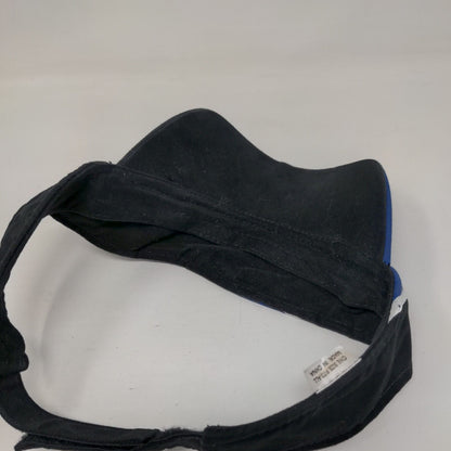 Elanco Strapback Visor Hat Multi OSFA Embroidered Colorblock Adjustable