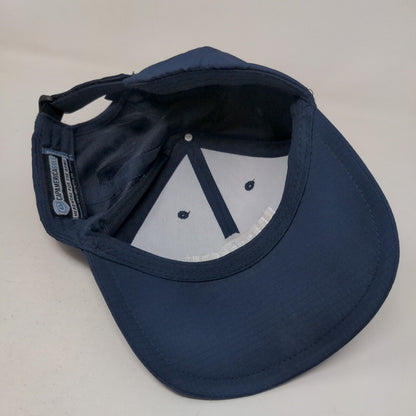Hunter Slideback Hat Blue One Size Cap America Golf Embroidered