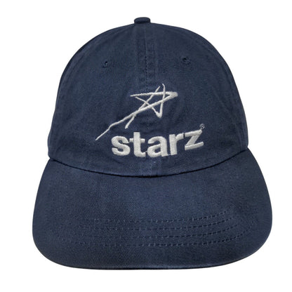 Starz Slideback Hat Blue OSFM Adjustable Embroidered 6 Panel Cotton