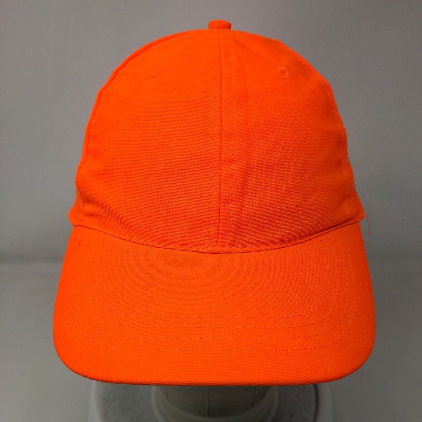 Paramount Outdoors Strapback Hat Orange OSFM Adjustable Blank Polyester