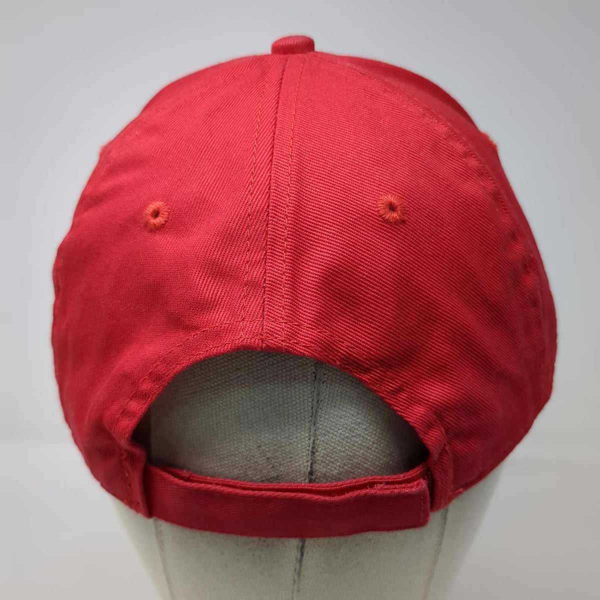 UltraClub 5 Panel Red Hat One Size Tony Casale Landscape Masonry Strapback
