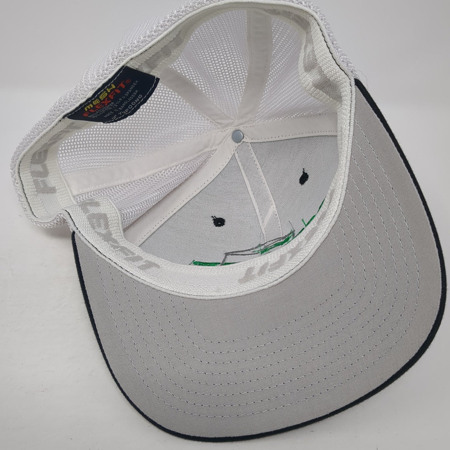 Miller Welding Fitted Trucker Hat Black One Size Mesh Back Yupoong