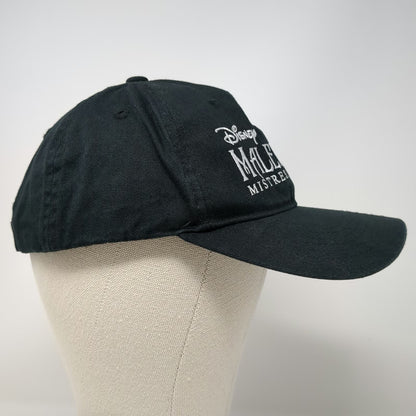 Disney Baseball Cap Black One Size Strapback Hat Maleficent Mistress of Evil