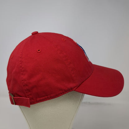 New England Patriots NFL '47 Red One Size Throwback Mascot Slideback Cap Hat