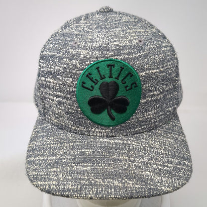 Mitchell & Ness Boston Celtics NBA Snapback Gray Green Black One Size Tweed Hat