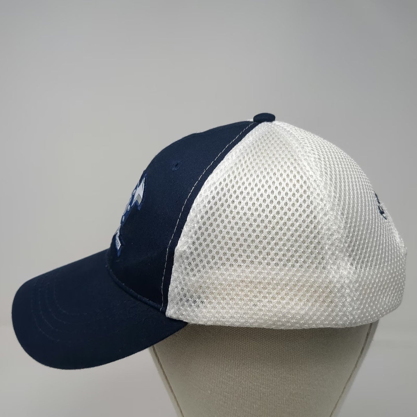 Global Alexander Trucker Hat Blue One Size Railers HC Season V Mesh Snapback