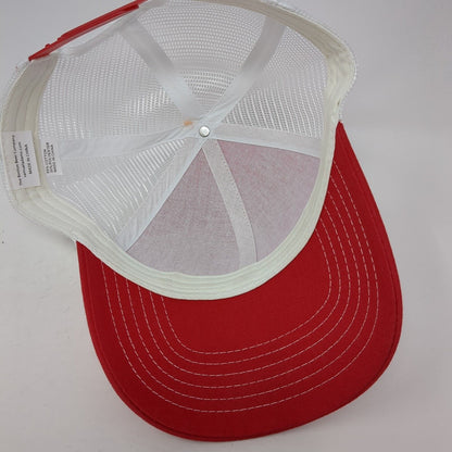 Samuel Adams Rebel IPA Brewed For The Revolution Snapback Trucker Hat Red OS