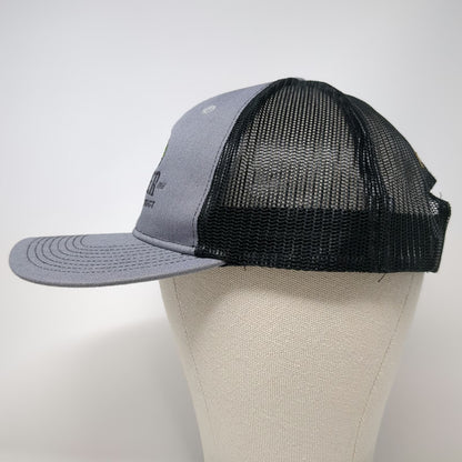 Port Authority Trucker Hat Gray Black One Size Mesh Snapback Milner Irrigation