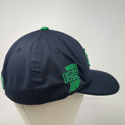 Notre Dame Fighting Irish NCAA Zephyr Cap Blue L Indiana State Shamrock Hat