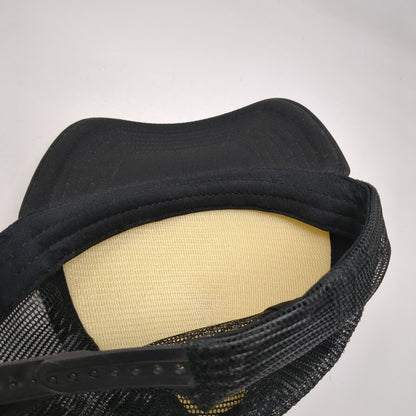 8th Man Fiji Snapback Mesh Back Trucker Hat Black OSFA Colorblock