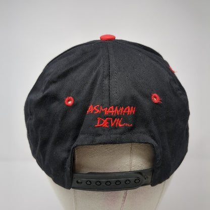 Tasmanian Devil Snapback Hat Multicolor OS Adjustable Embroidered Looney Tunes