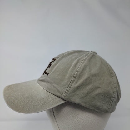 Cigar Aficionado Slideback Hat Tan OSFA Embroidered Leather Strap