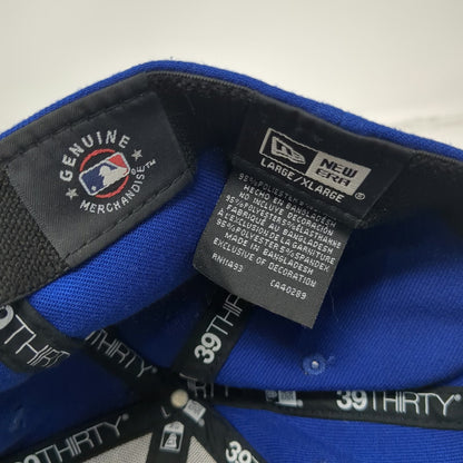 Seattle Mariners MLB New Era XL Blue Baseball Cap 39THIRTY Trident Stretch Fit
