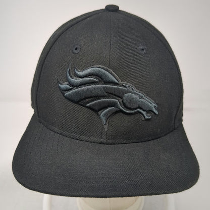 Denver Broncos NFL New Era Snapback Hat Black One Size 9FIFTY Logo Original Fit