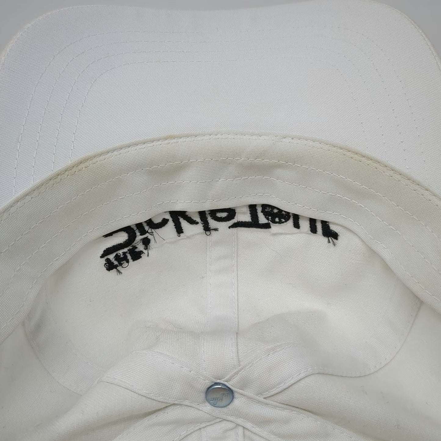 Yupoong Baseball Cap White One Size Pickle Tour Pickleball Slideback Cotton Hat