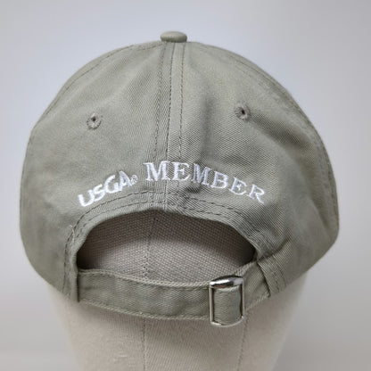 USGA Baseball Cap Beige One Size 2013 U.S. Open Merion Member Golf Hat Strapback