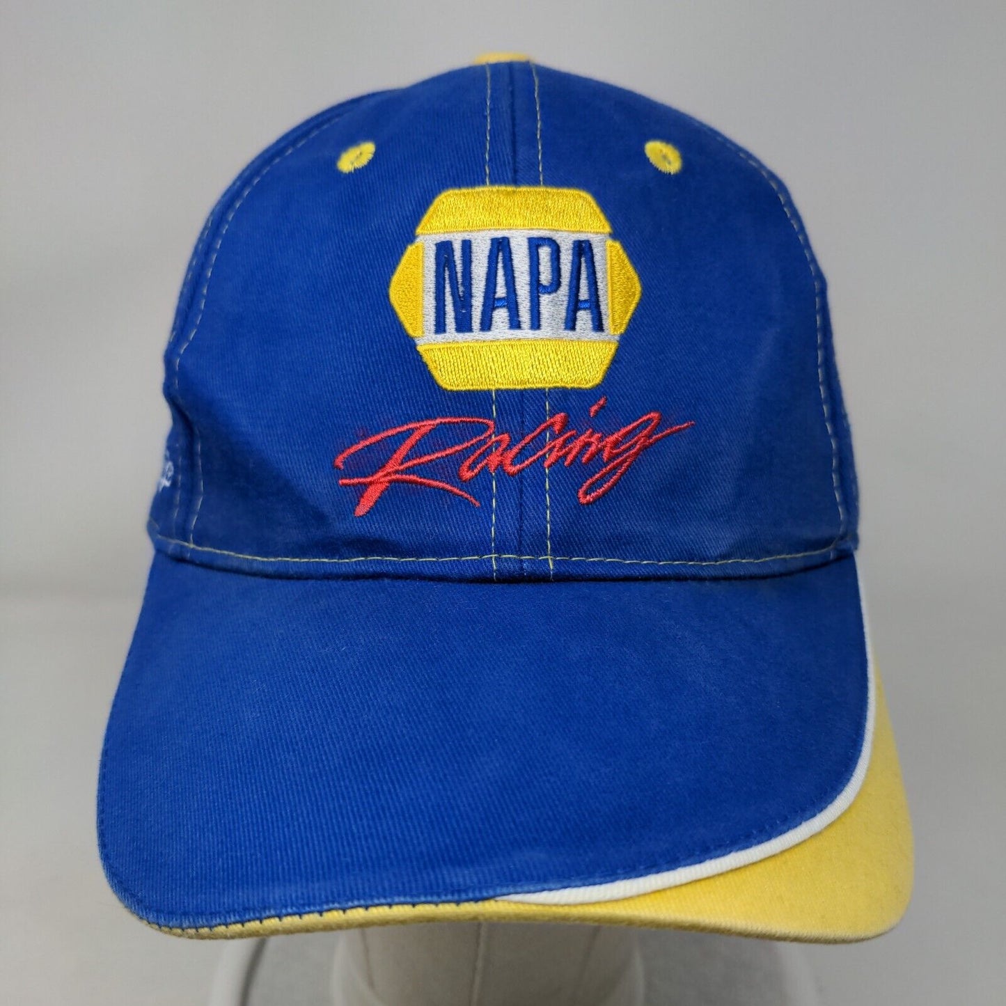 NAPA Racing Strapback Hat Blue Yellow OSFM Ron Capps #28 Martin Truex #56