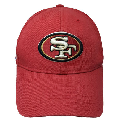 San Francisco 49ers NFL Reebok Baseball Cap Red One Size Strapback Embroidered