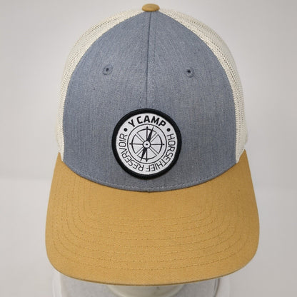 Y Camp Horsethief Reservoir Snapback Trucker Hat Multi M/L Mesh Back Richardson