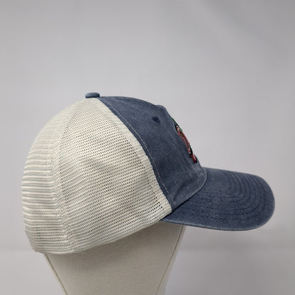 Dino Stroll Snapback Mesh Back Trucker Hat Blue One Size Sportsman