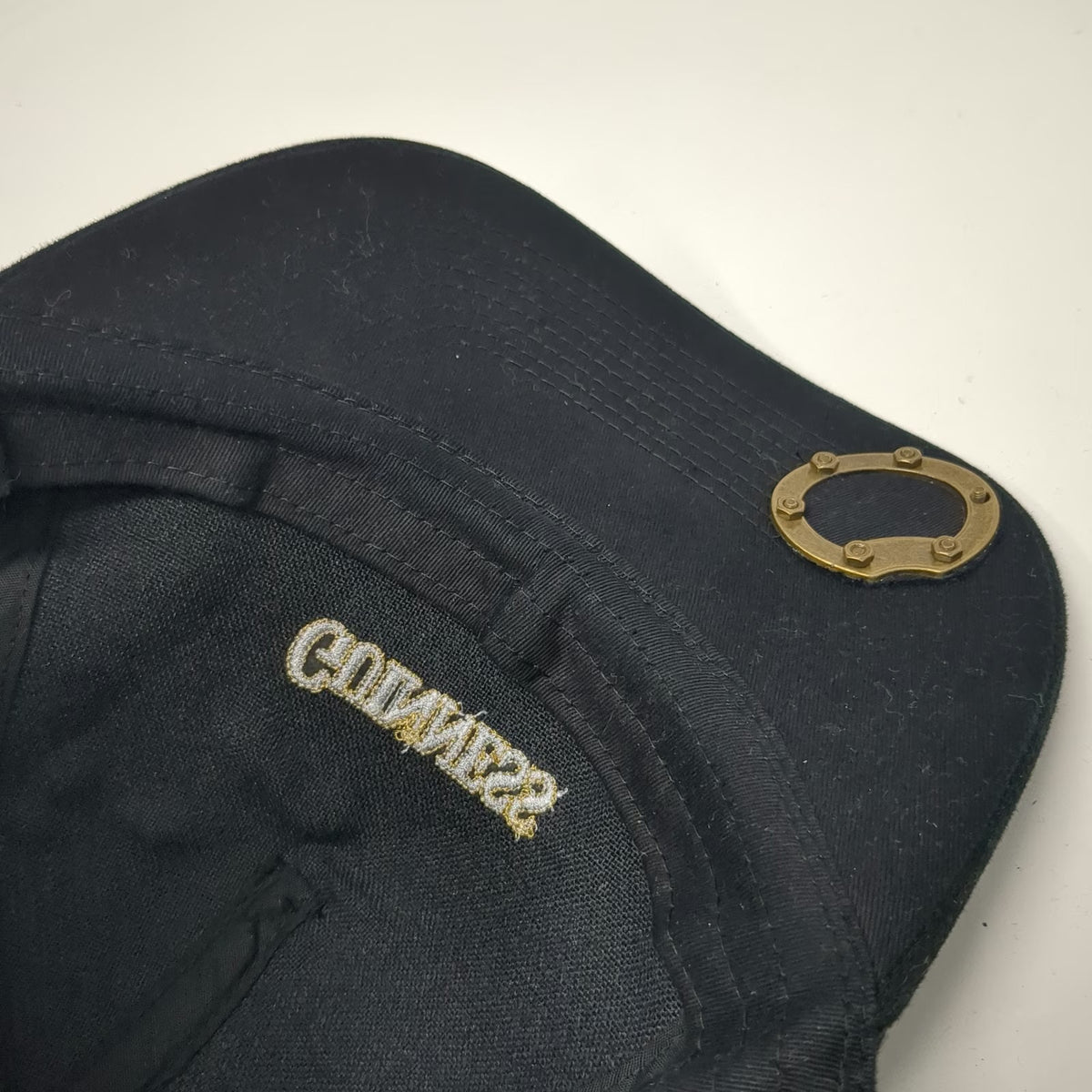 Guinness 5 Panel Black One Size Bottle Opener Brim Stout St James Gate Hat