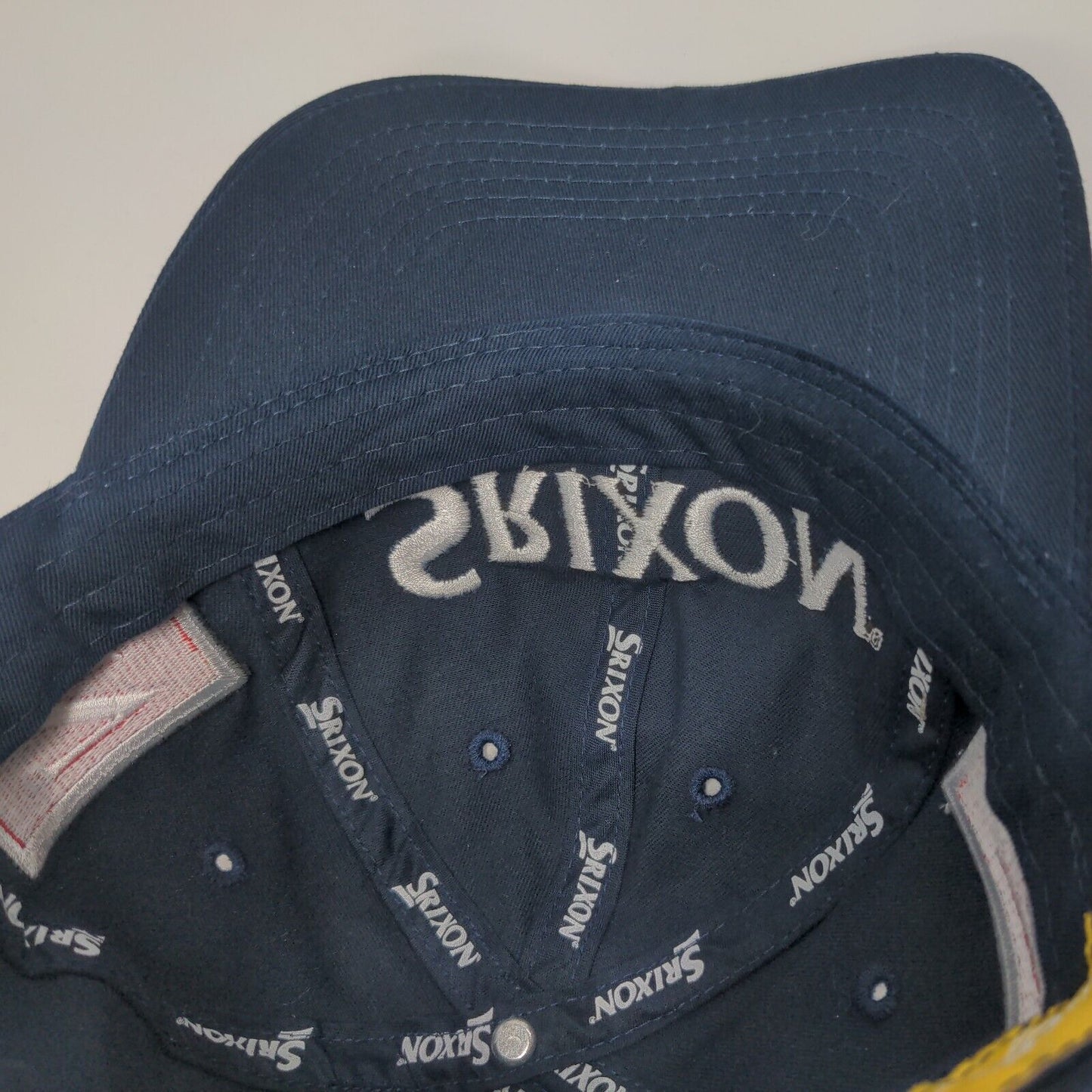 Srixon Z Star Slideback Hat Blue Embroidered Logo Golf 100% Cotton Adjustable