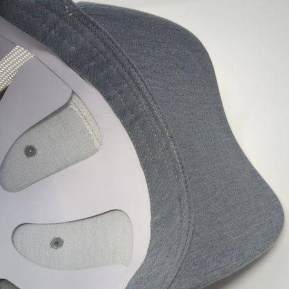208 Properties Trucker Hat Gray One Size Adjustable Mesh Back Richardson