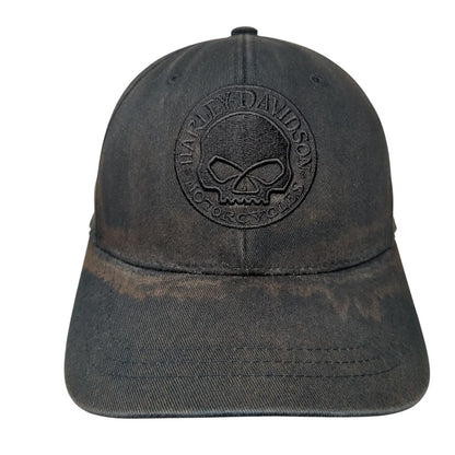 Harley-Davidson Motorcycles Fitted Hat Black S/M Flexfit Embroidered