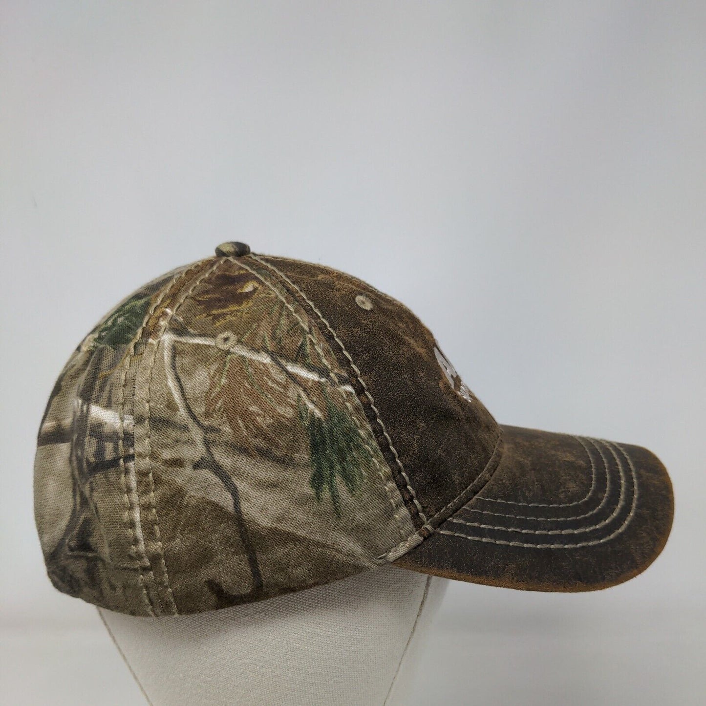ABC Supply Co Inc. Strapback Hat Camouflage One Size Embroidered Cap America