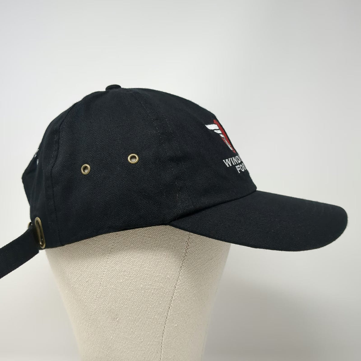 Port and Company Windrider Forum Park City Utah Baseball Cap Black One Size Hat