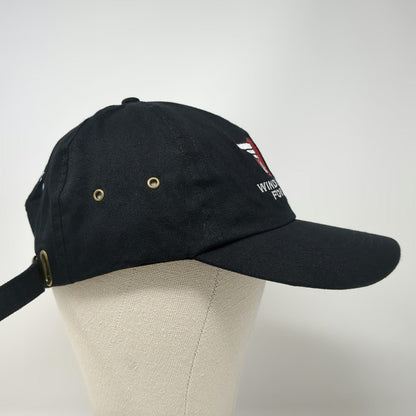 Port and Company Windrider Forum Park City Utah Baseball Cap Black One Size Hat