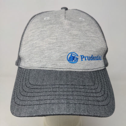 Prudential Financial Men's Strapback Hat Gray Size OSFA Embroidered Logo