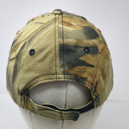 Koyo Green Leaf Camo Embroidered Baseball Cap One Size Strapback Adjustable Hat