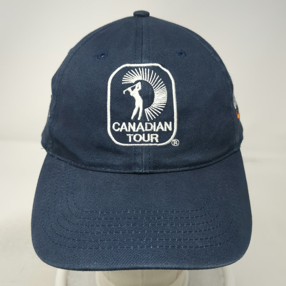 Keycap Baseball Cap Blue White One Size Canadian Tour Golf California Swing Hat