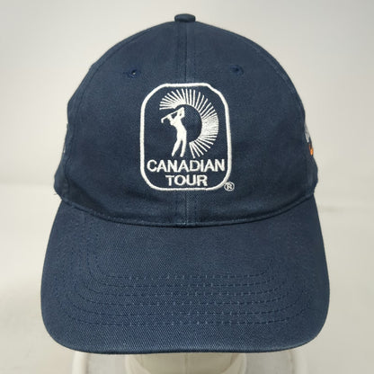 Keycap Baseball Cap Blue White One Size Canadian Tour Golf California Swing Hat