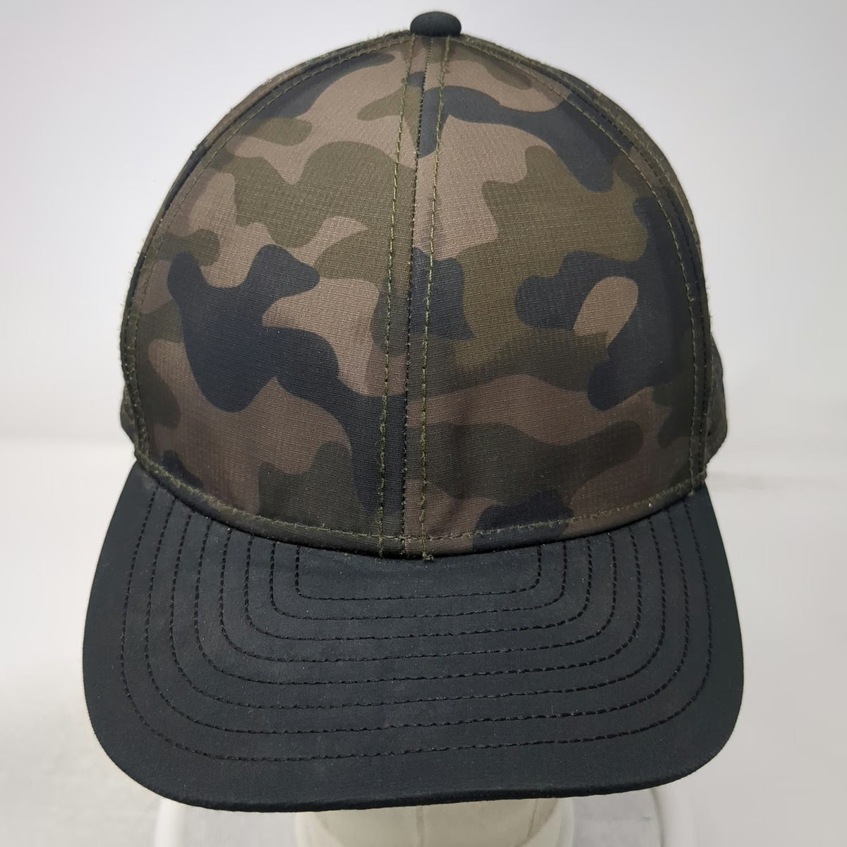 Melin Trucker Hat Green Camo Perforated A-Game Hydro Snapback