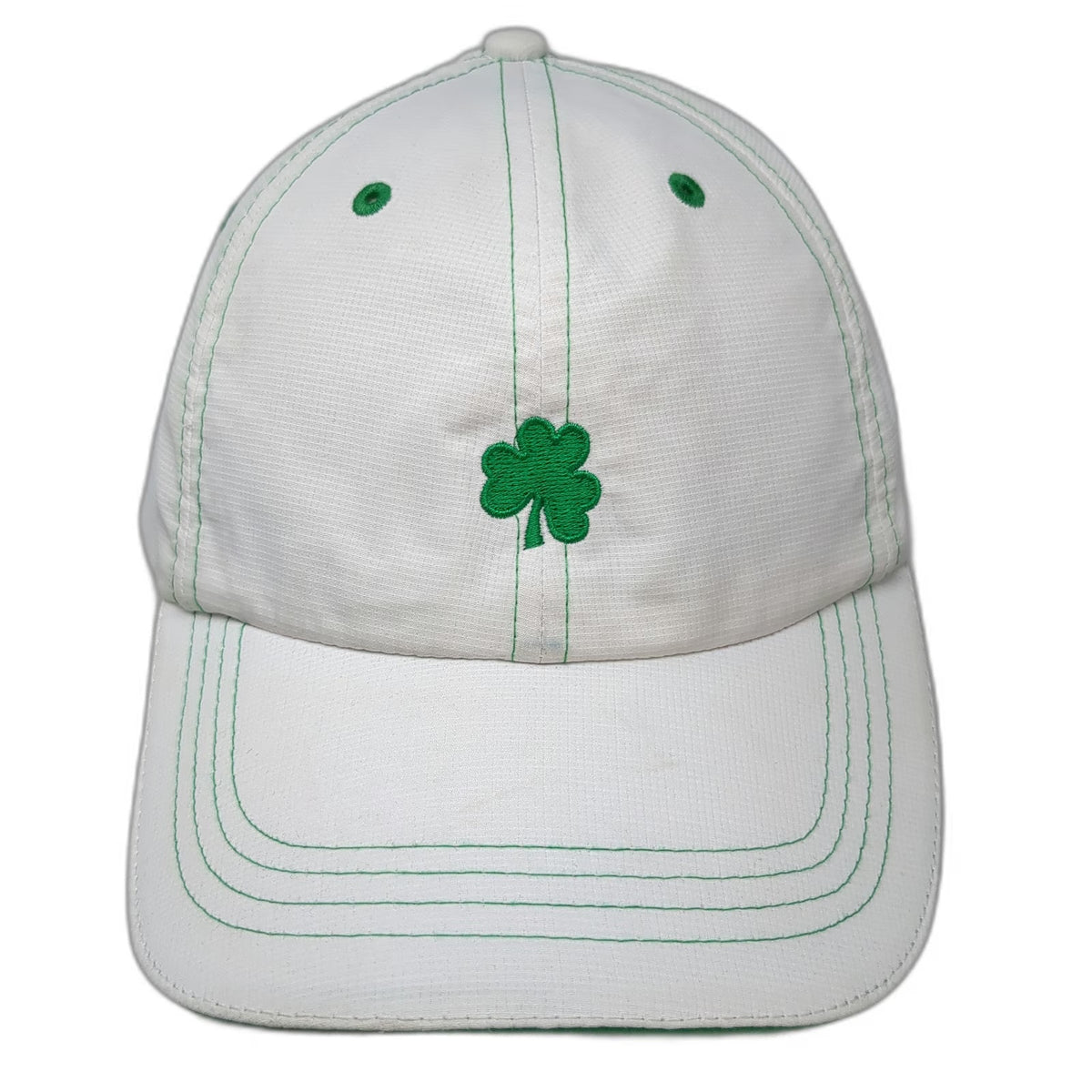 Imperial Baseball Cap White One Size Shamrock Commissioner Strapback Hat