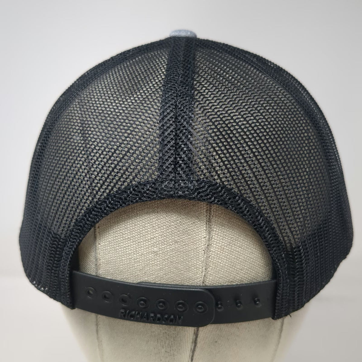 Richardson Trucker Hat Gray One Size Track Utilities Infrastructure Snapback